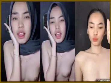 Cewe Jilbab Tocil Tiktoker Exclusive Joged Bugil