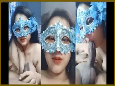 Live Ngenskuy Tante Montok Bertopeng Biru