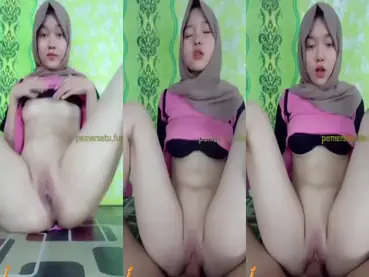 Ukhti Hijab Imut Cantik Goyang Atas Kasur