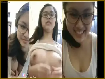 Vcs Cewe Kacamata Cute Pap Toket Mengkel