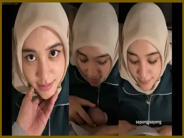 Viral Miss B Hijab Cantik Jago Nyepong